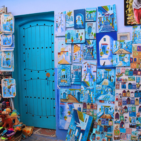 The Blue City, Morocco 