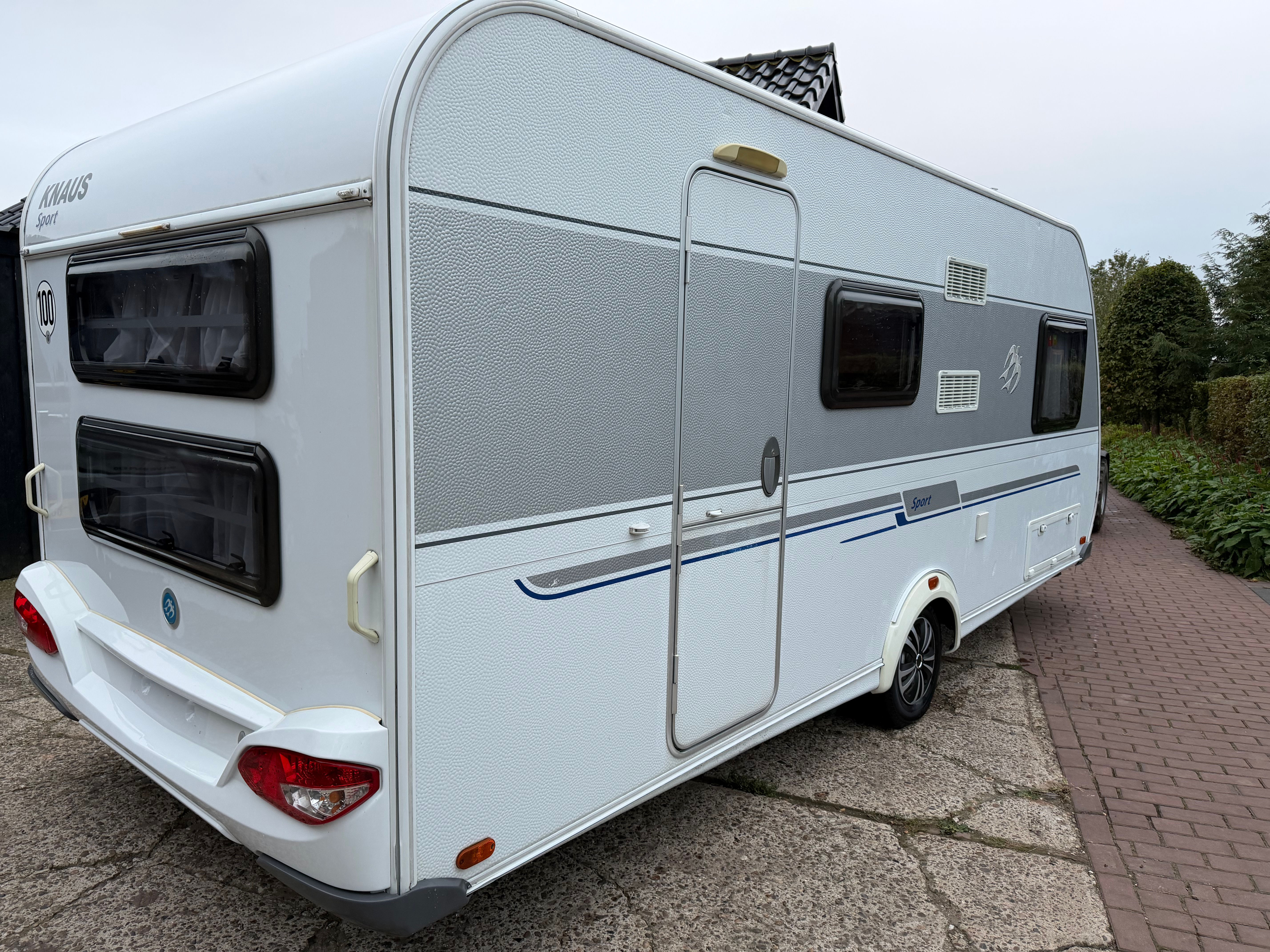 Knaus Sport 500 qdk 2013 mét stapelbed en mover