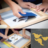 菱角殼「植物染」DIY拔染手作