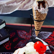【 Eriel Gelato 愛莉兒膠原冰淇淋】本月新品 New Flavors ✨🍒 Stranger Things｜怪奇物語限定白蘭地酒漬櫻桃!🖤