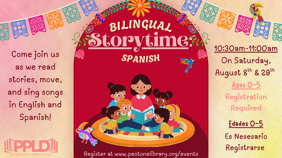 Bilingual Storytime: Spanish