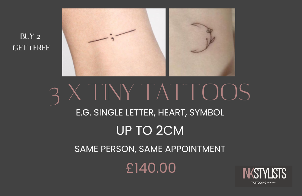 Tiny Tattoos Special Package Offers