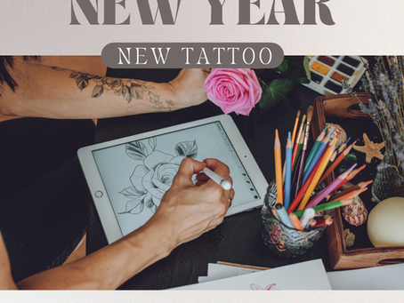 New Year New Tattoo - Inspirational tattoos for the new year.