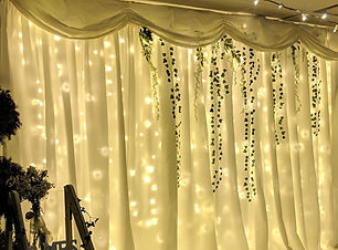 10m Fairy Lights (Warm White) - White Cable
