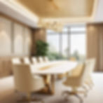 cream, white and Gold elegant and modern boardroom.jpg