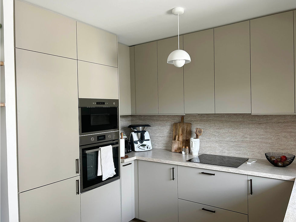 Cuisine rénovée par Stefy Kadi Architecte d'intérieur