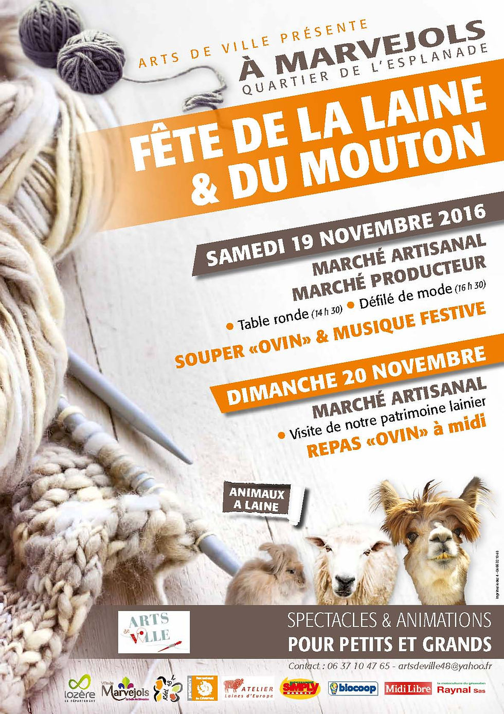 affiche_Fête_de_la_laine_marvejols