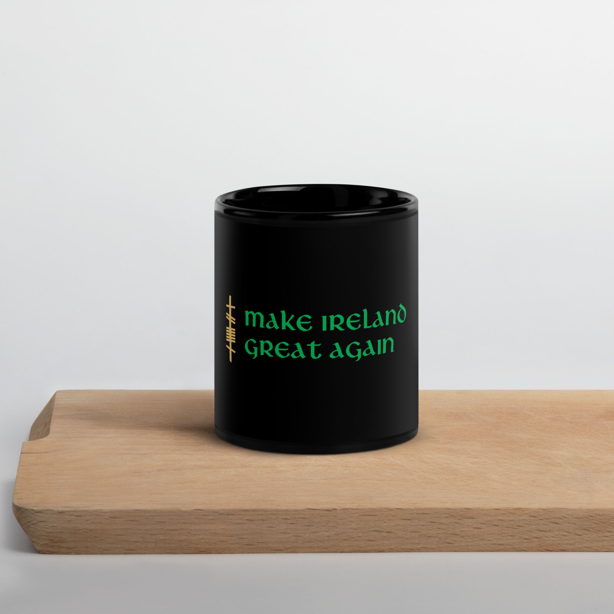 Black Glossy Mug