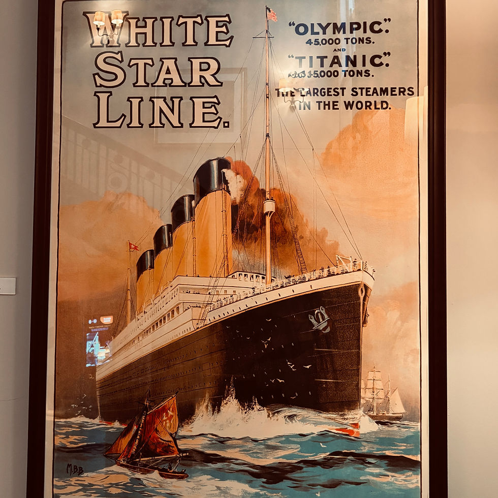 The Beautiful Sister Ships: Olympic and Titanic