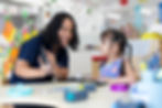 Educator and Child Learning - Day Care