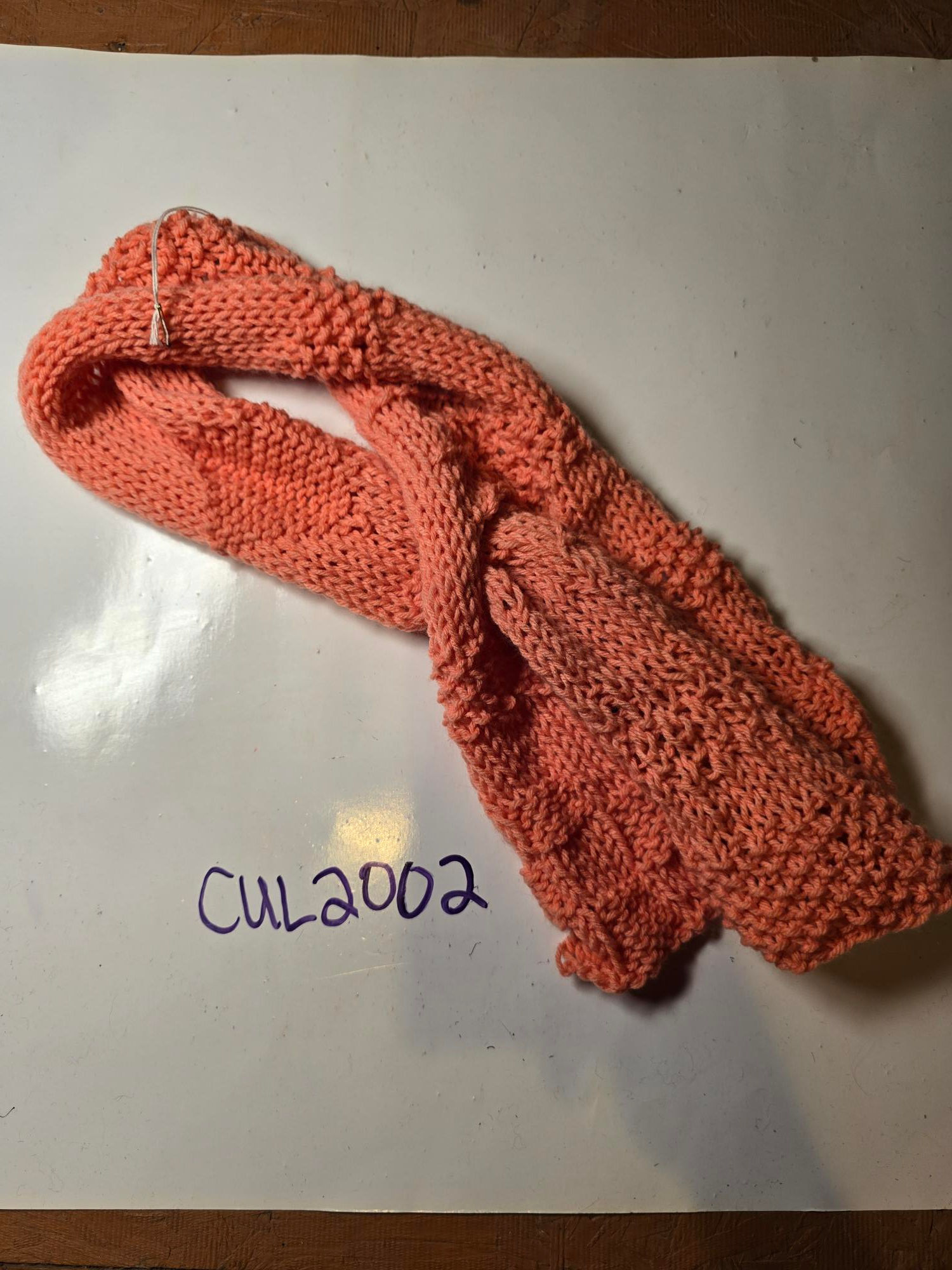 Acrylic Handmade Loop in Scarf