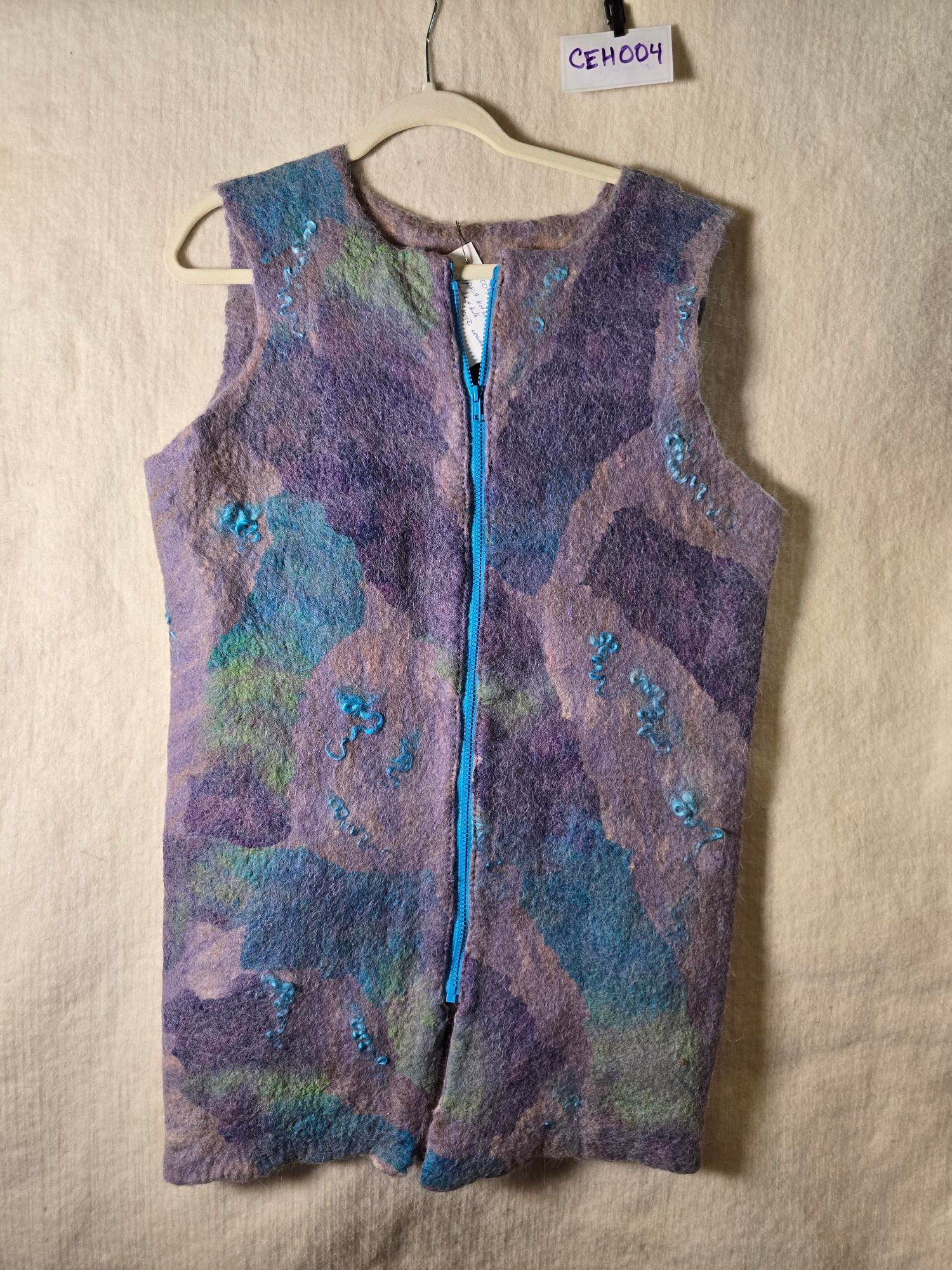 Alpaca Felt Vest M/L