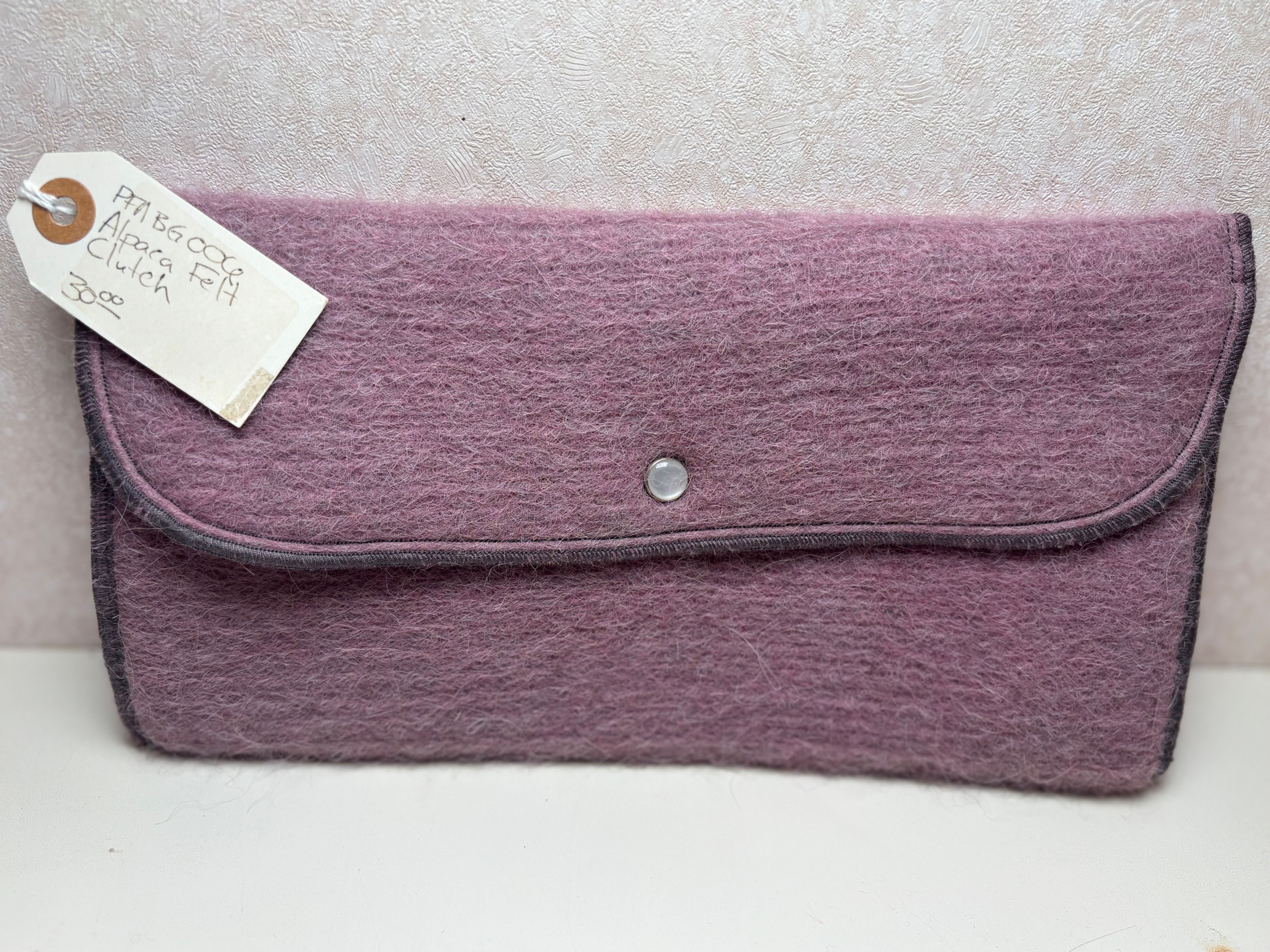 Handmade Felt Clutch