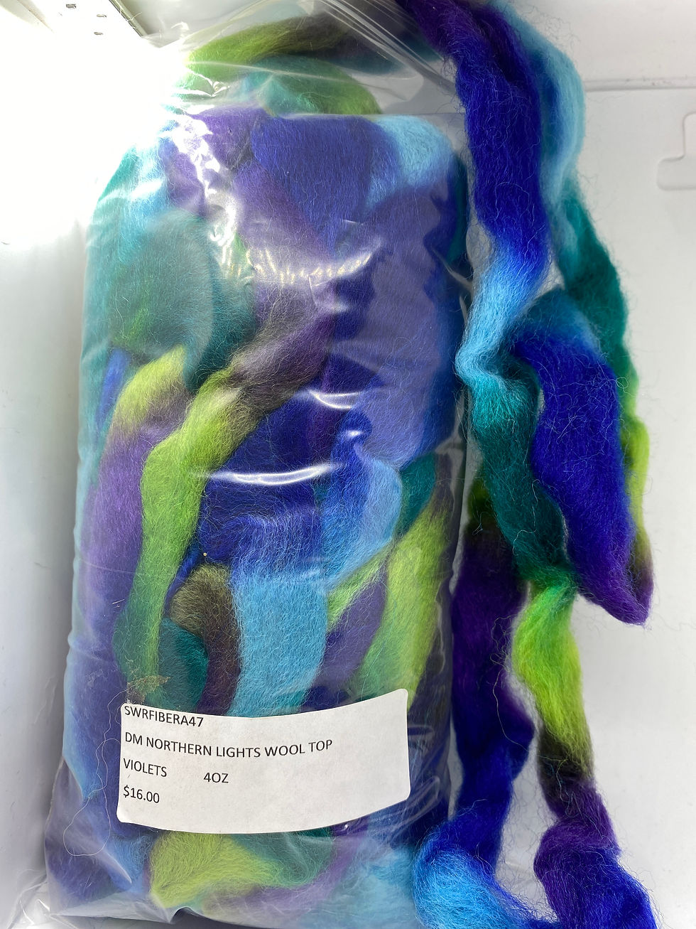 Northern Lights Wool Top - Violets