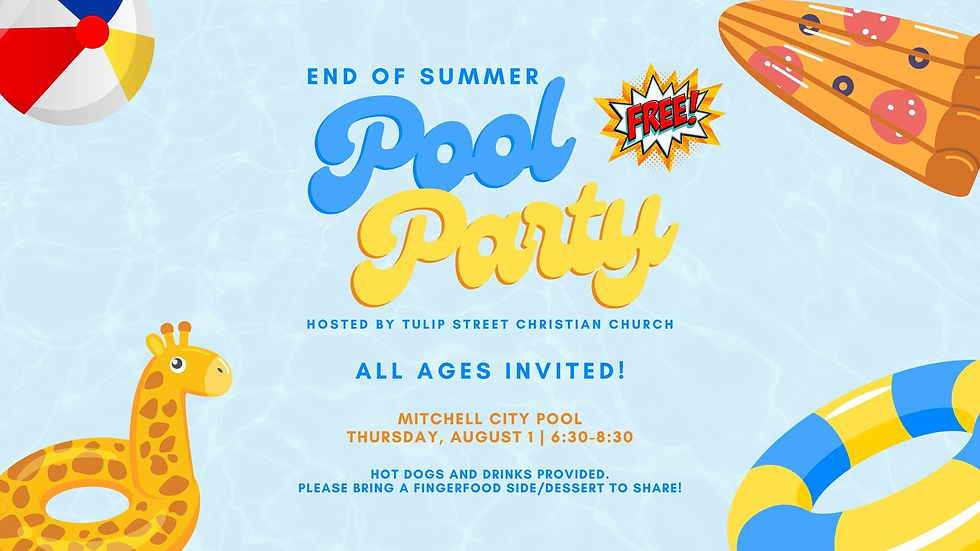 End of Summer Pool Party
