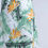 Thumbnail: White Midi Dress in Tropical Leaves