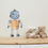 Thumbnail: Wall Sticker - Watercolor Robot