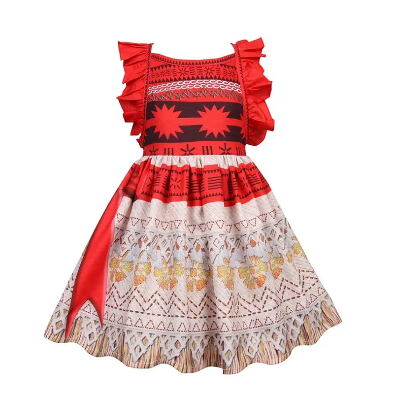 Thumbnail: Moana Dress  Girl  Anime Movie Moana Cosplay Costume