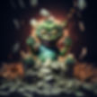 Shopify monster playing in money