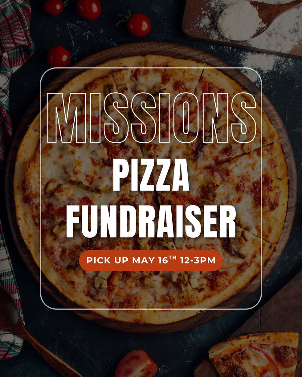 Missions Pizza Fundraiser