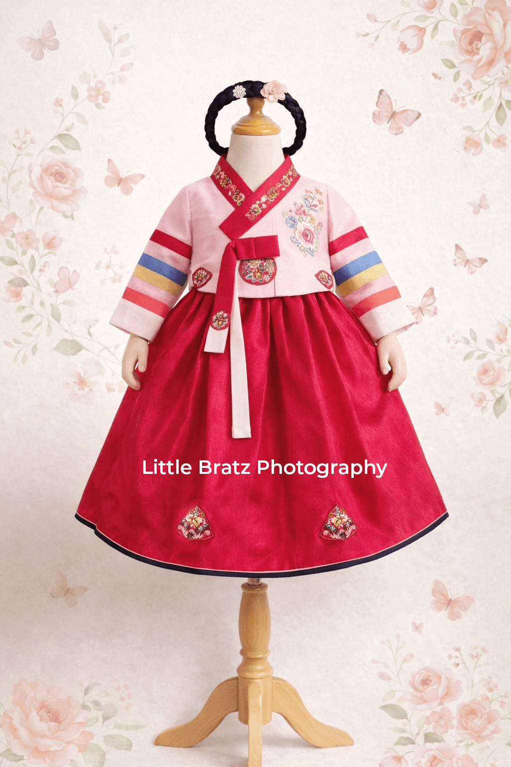 Cherry Hanbok 1-2 years old