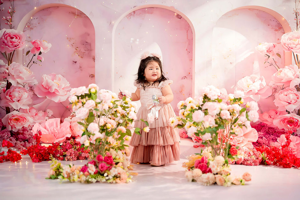 Thumbnail: Pink Peony Floral Arch 2
