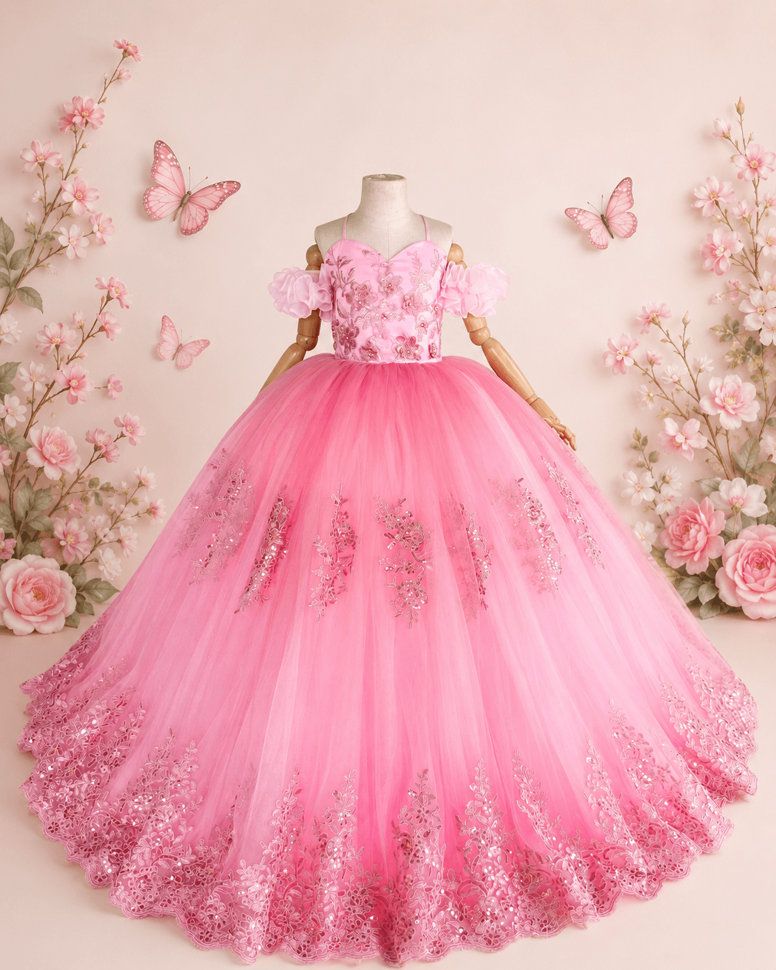 Rosabelle 2 in 1 Gown | 7-8 years old size