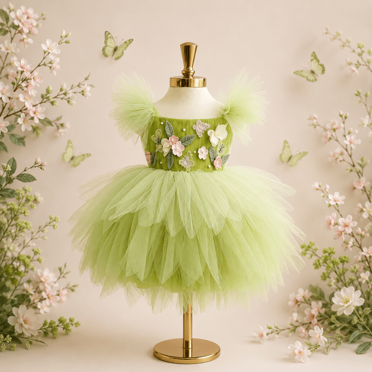 Sage Green Pixie  | 1-2 years old size
