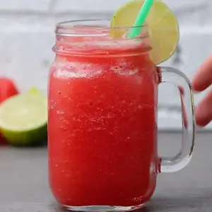 Watermelon lime slushie