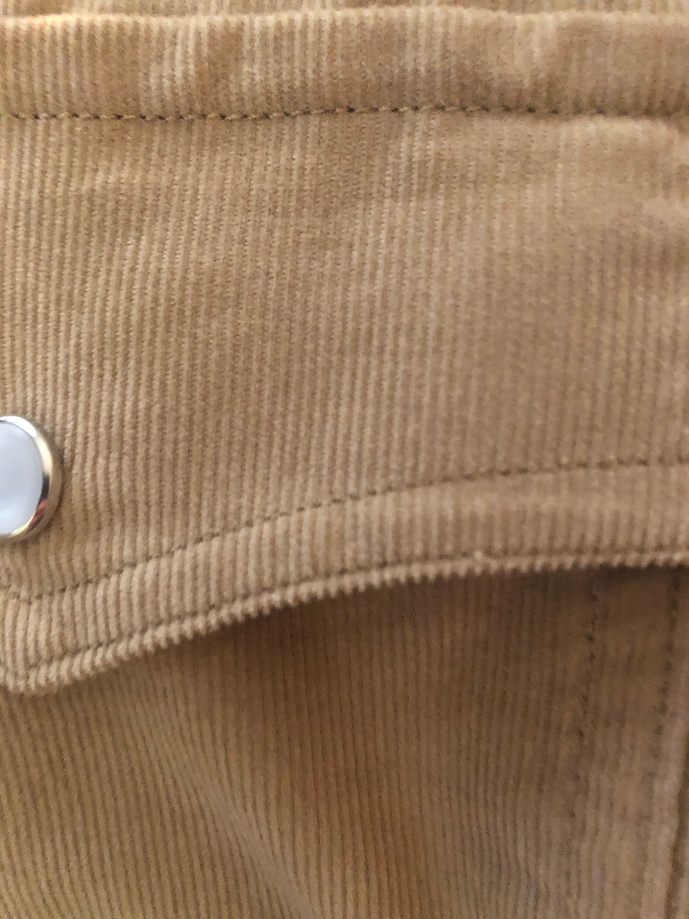 Thumbnail: Banana Republic fine corduroy Western shirt - Sz S
