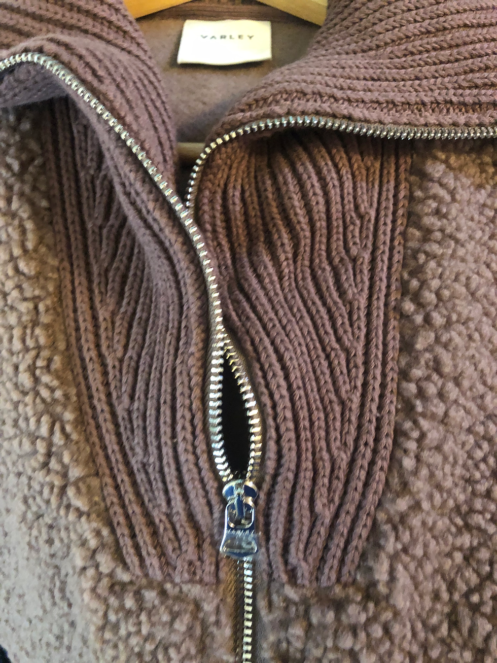 Thumbnail: Varley Mauve knit vest Sz XS