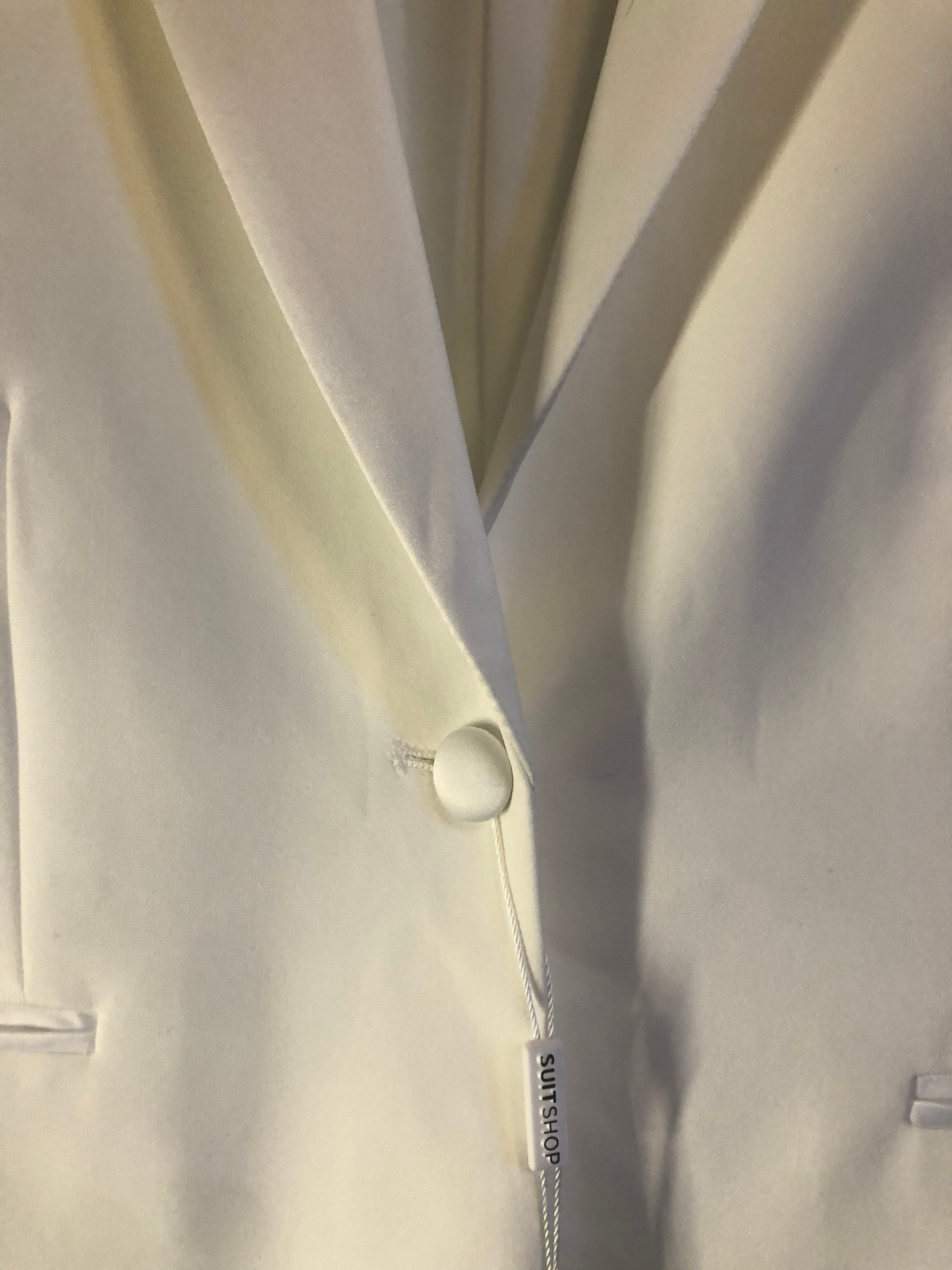 Suit Shop Cream Crepe and Satin blazer Sz 6