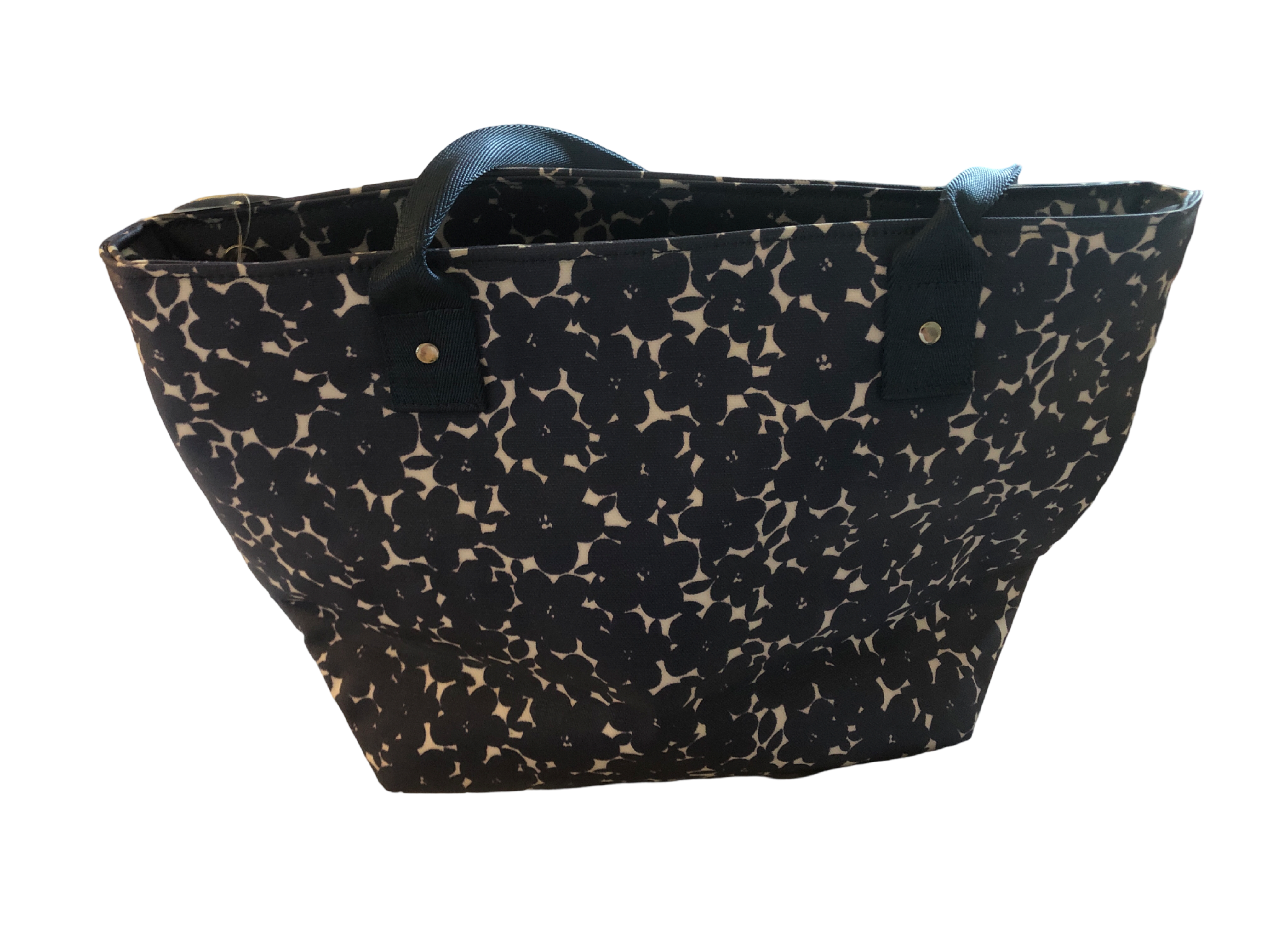 Vera Bradley black/raspberry floral