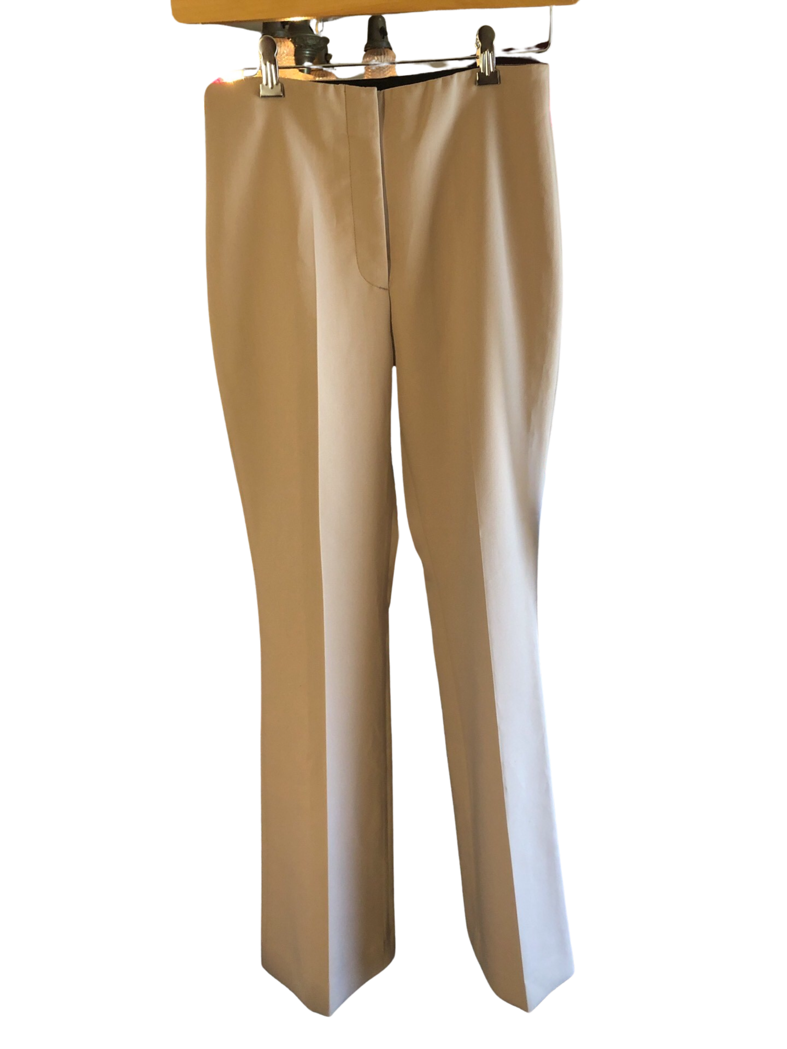 Zara Khaki elastic waist trouser Sz M NWT