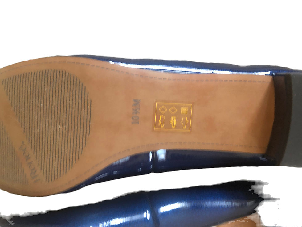 Thumbnail: J. Renee' Blue patent leather pumps - Sz 10.5