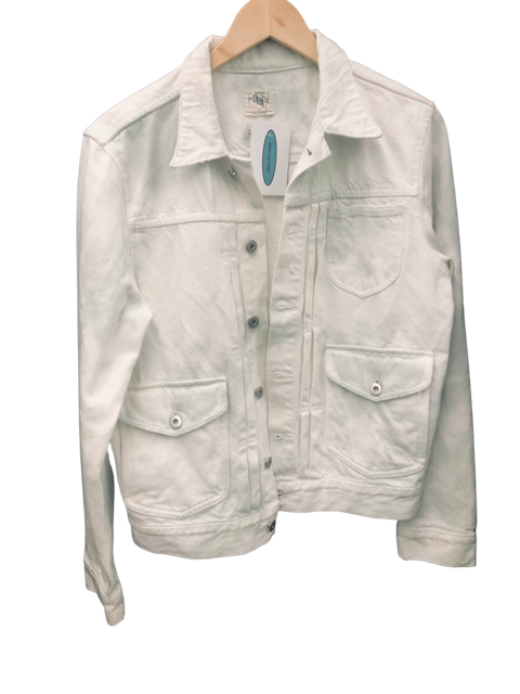 321 White washed Denim Jacket (M)