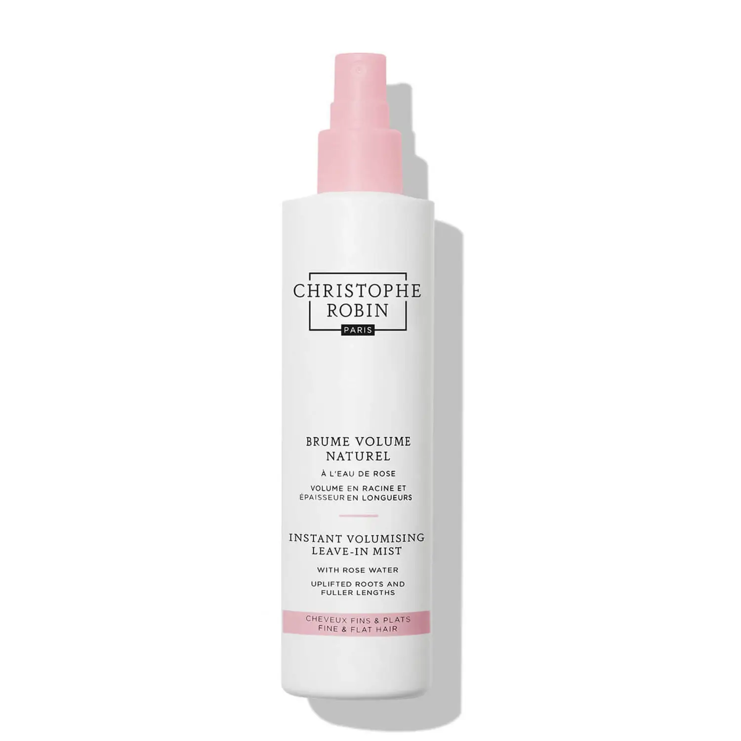 CHRISTOPHE ROBIN BRUME VOLUME NATUREL A L'EAU DE ROSE