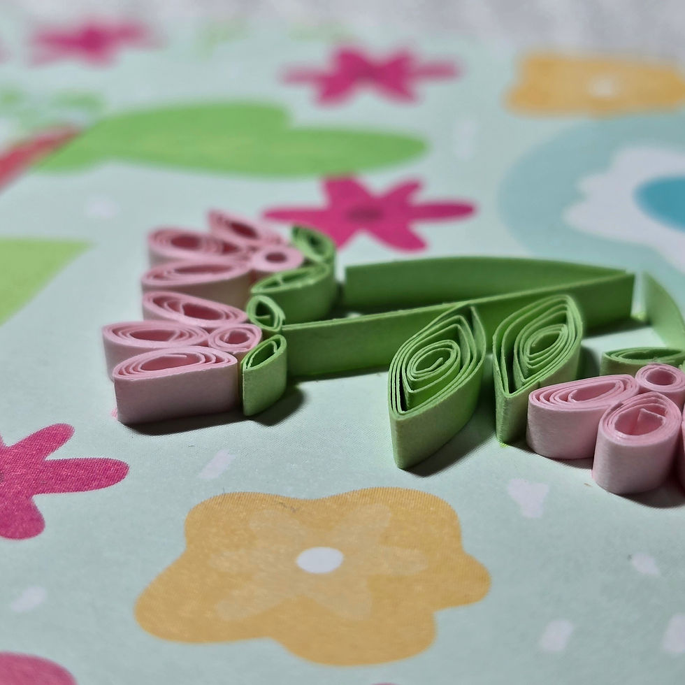 Thumbnail: Paper Quilled Greeting Card - Pattern Card Stock II