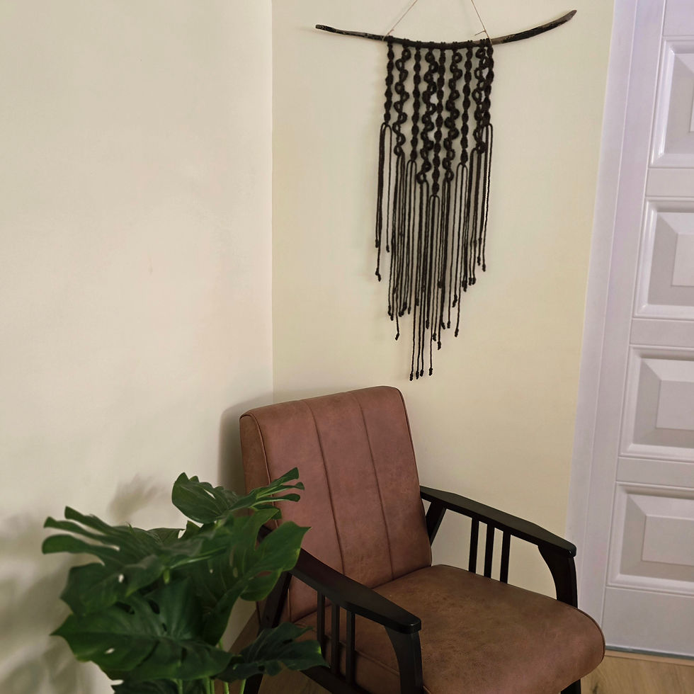 Thumbnail: Macramé Wall Hanging Brown II