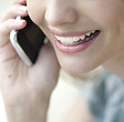 Talking on phones