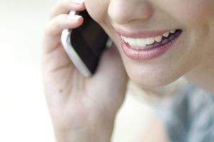 Talking on phones