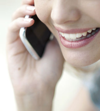 Hablando en los teléfonos