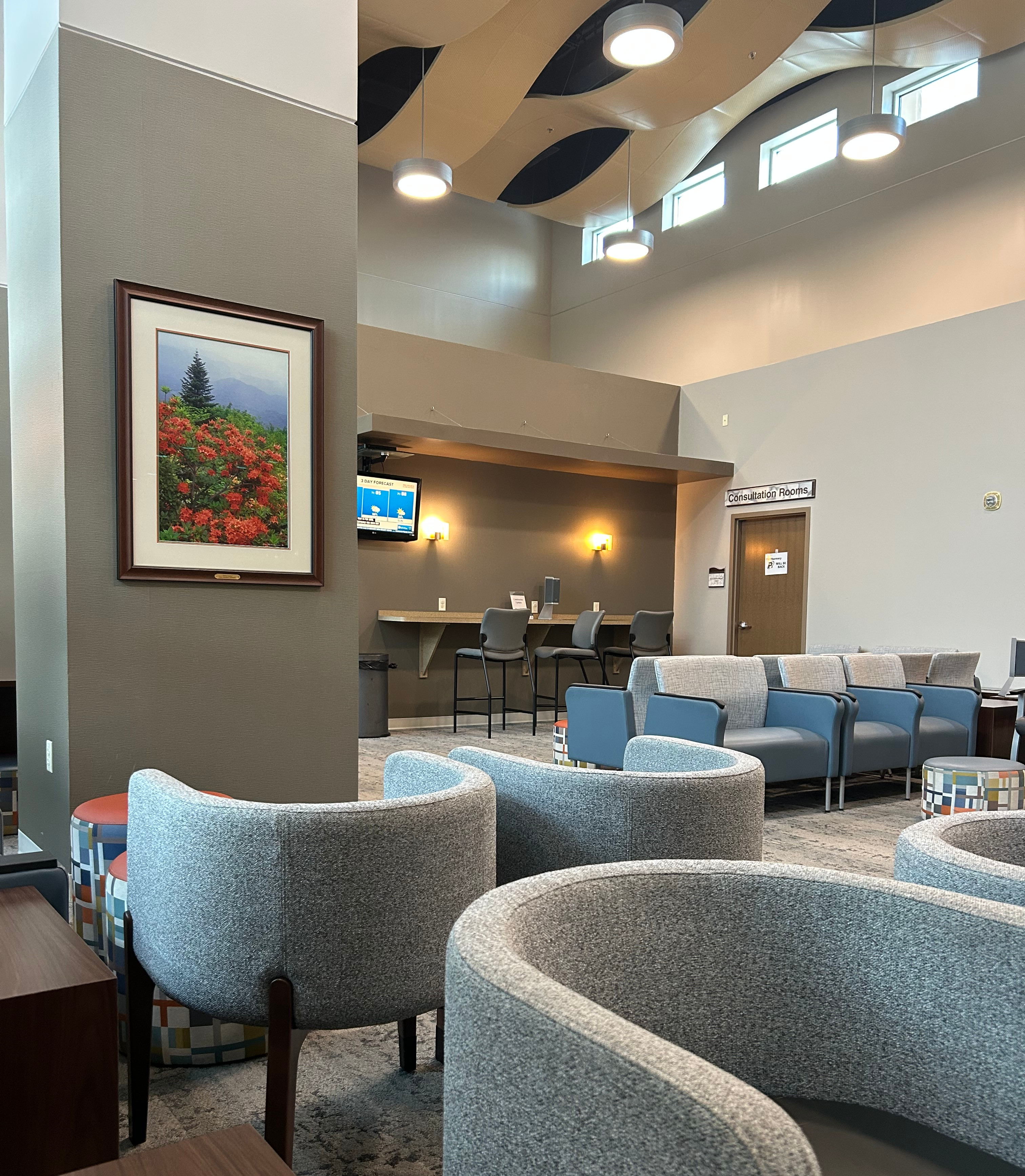 empty waiting room