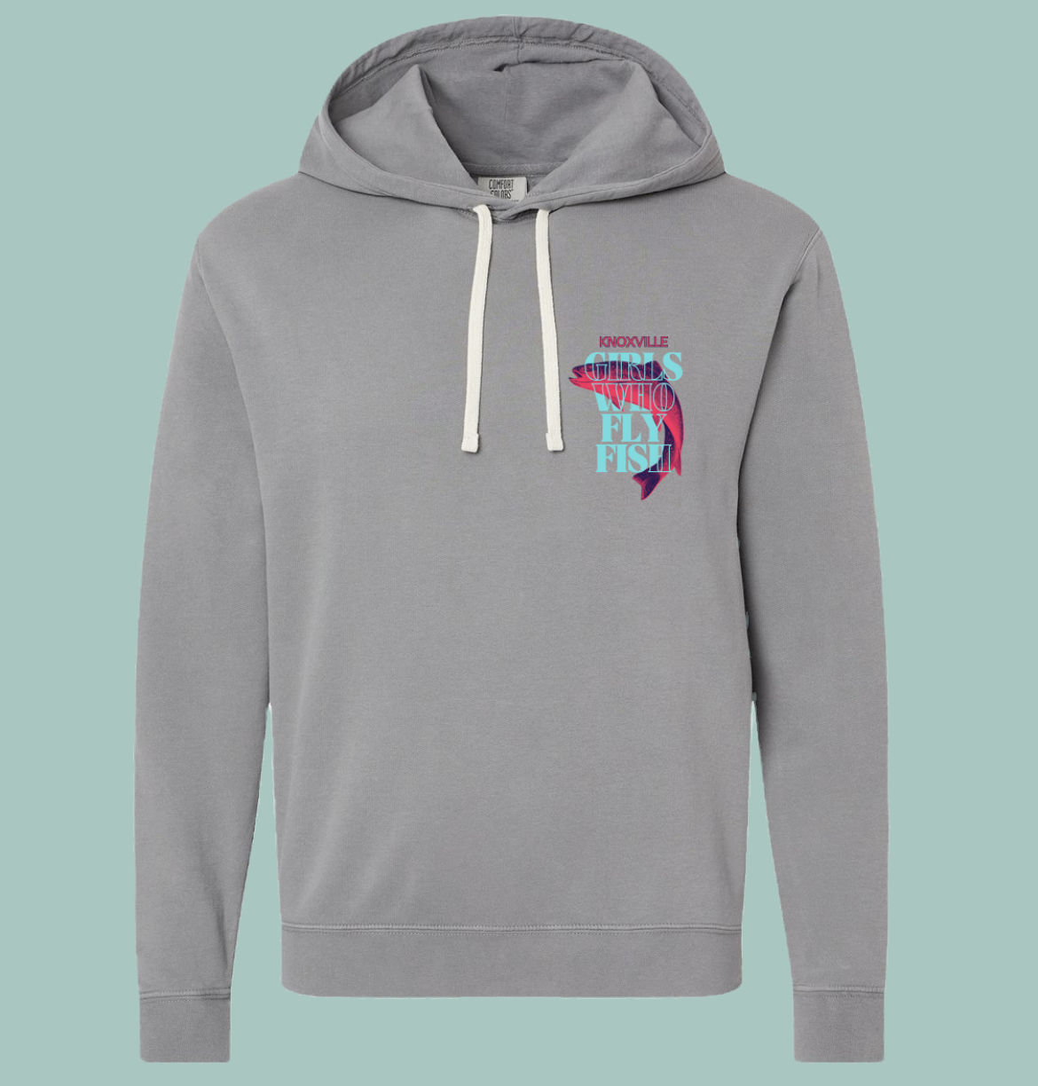 Limited Edition - Knox Girls Who Fly Fish Comfort Colors Sweatshirt