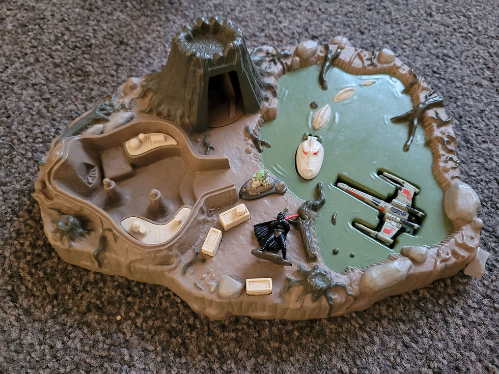 Thumbnail: Awesome collection of 1990s vintage star wars micro machines collectibles SOLD