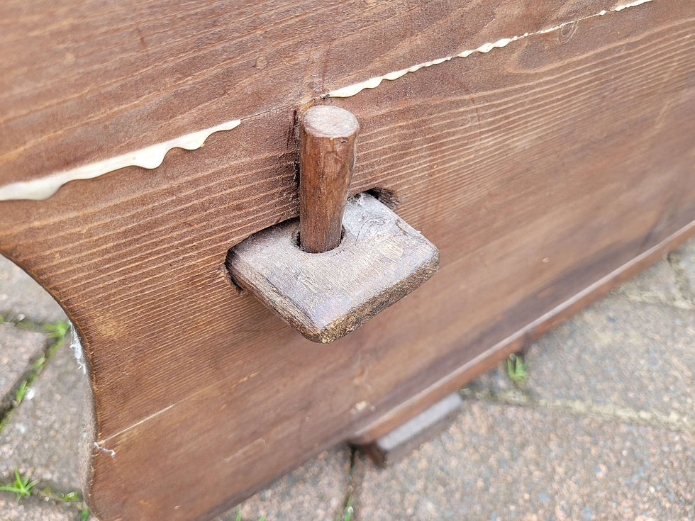 Thumbnail: Beautiful antique cart stand 