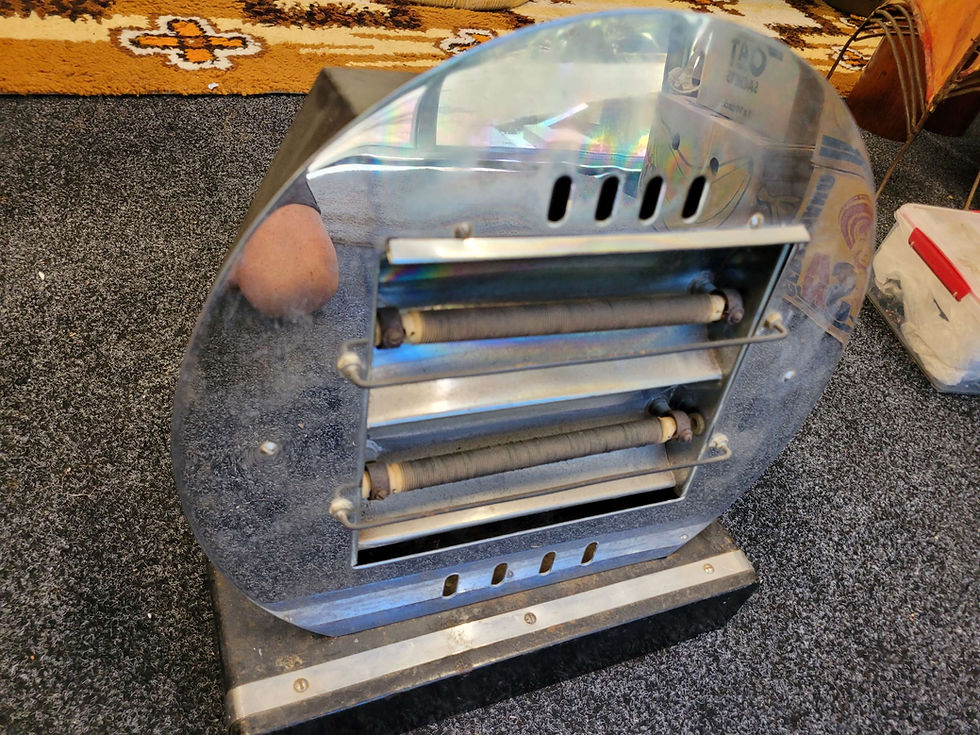 Thumbnail: Art deco heater Electroway made in New Zealand 