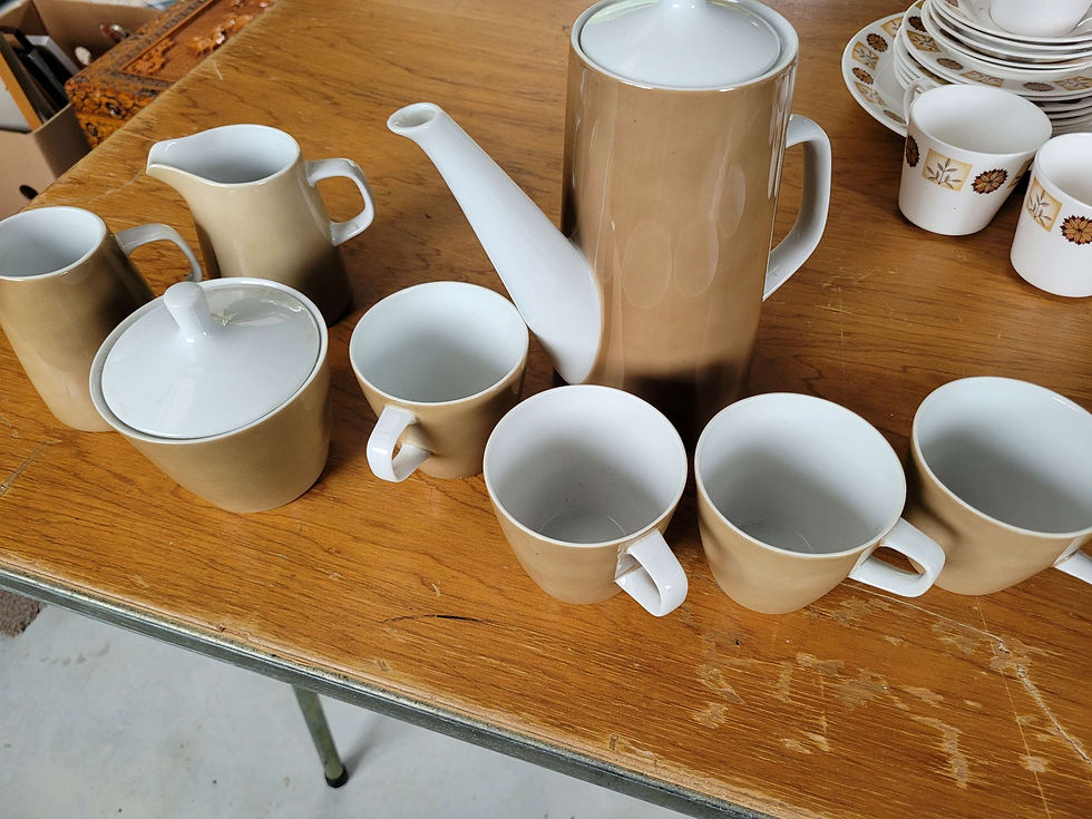 Thumbnail: Retro Mikasa coffee sets $55 each 