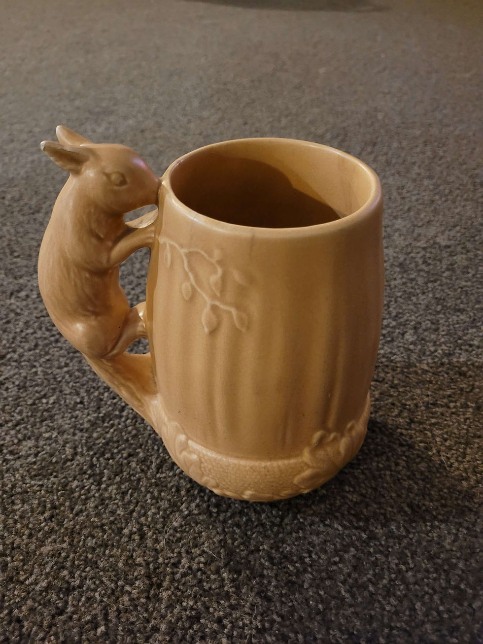 Thumbnail: Sylvac quarrel jug and walnut collection