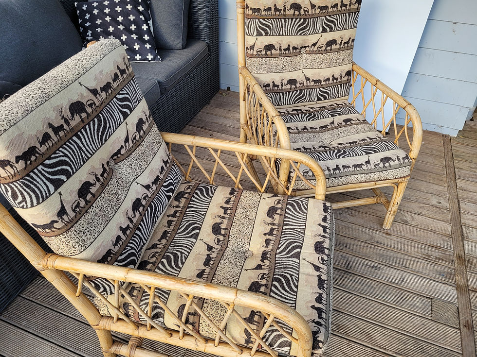 Thumbnail: Cane armchairs 